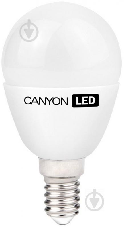 Лампа світлодіодна Canyon LED 3,3 Вт P45 матова E14 220 В 2700 К PE14FR3.3W230VW - фото 1