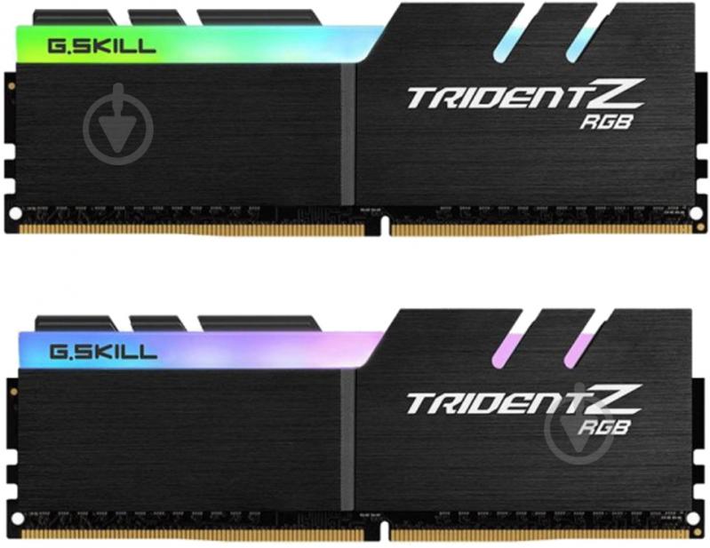 Оперативна пам'ять G.Skill DDR4 SDRAM 32 GB (2x16GB) 3000 MHz (F4-3000C14D-32GTZR) Trident Z - фото 1