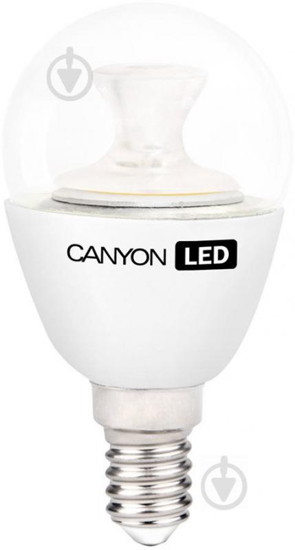 Лампа світлодіодна Canyon LED 3,3 Вт P45 прозора E14 220 В 2700 К PE14CL3.3W230VW - фото 1