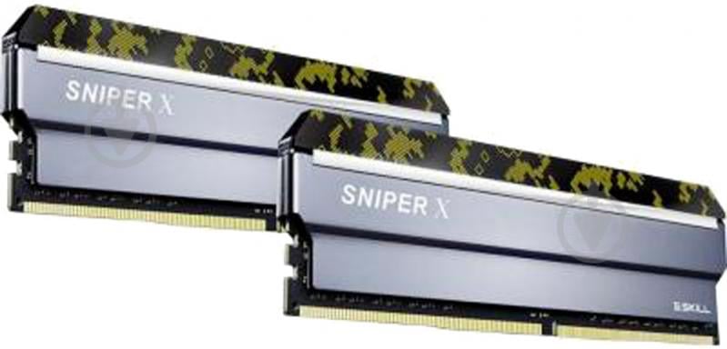 Оперативна пам'ять G.Skill DDR4 SDRAM 16 GB (2x8GB) 3000 MHz (F4-3000C16D-16GSXKB) Sniper X - фото 3