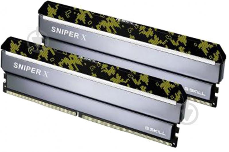 Оперативна пам'ять G.Skill DDR4 SDRAM 16 GB (2x8GB) 3000 MHz (F4-3000C16D-16GSXKB) Sniper X - фото 2