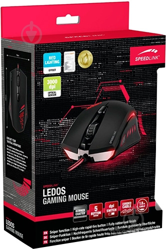 Мышь SPEEDLINK SL-6393-BK black - фото 6