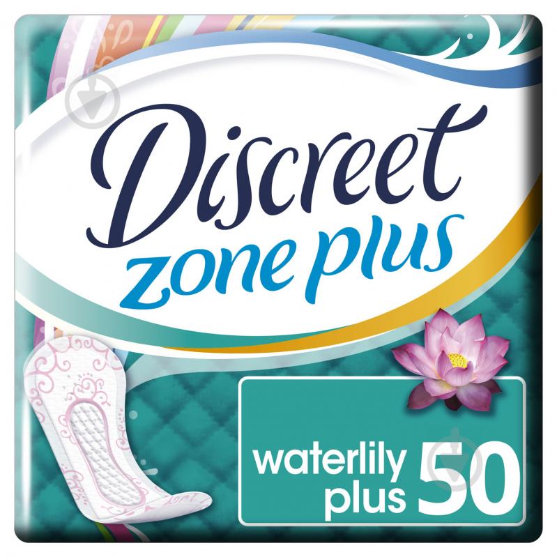 Прокладки ежедневные Discreet Deo Waterlily plus 50 шт. - фото 1