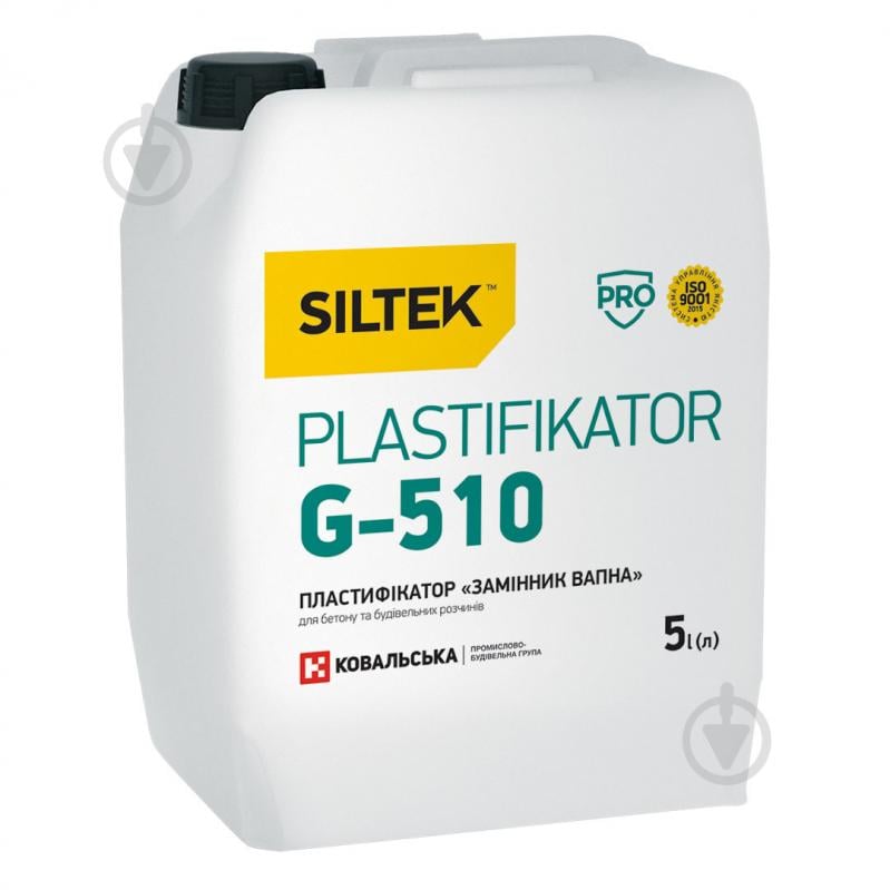 Пластификатор Siltek G-510 «Заменитель Извести» 5 л - фото 1