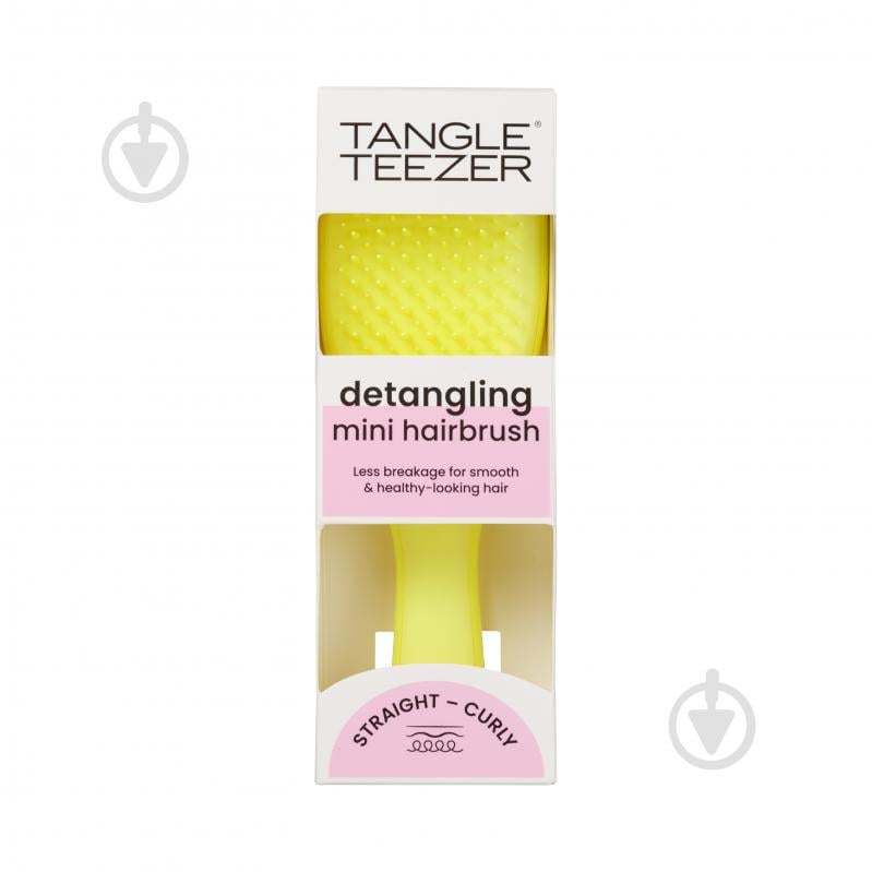 Щітка для волосся Tangle Teezer Mini Hyper Yellow The Ultimate Detangler жовтий - фото 1