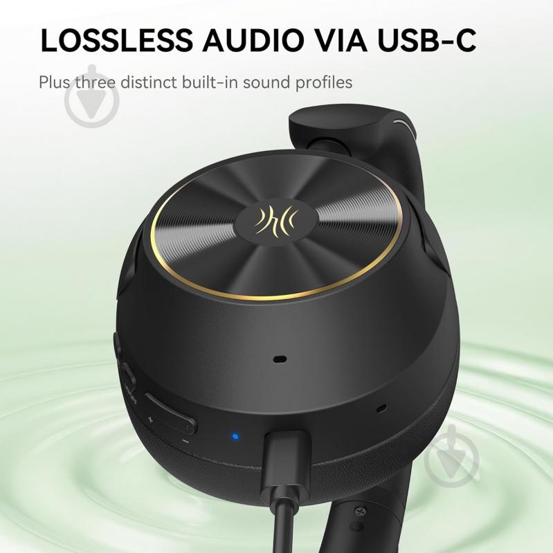 Bluetooth-гарнитура Oneodio (A6 Black) - фото 7