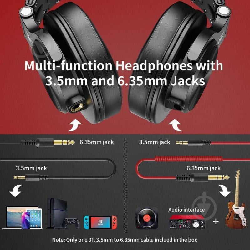 Гарнитура Oneodio (A71 Red) - фото 4 Гарнитура Oneodio (A71 Red) - фото 4