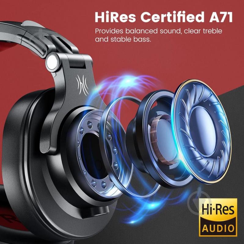 Гарнитура Oneodio (A71 Red) - фото 5 Гарнитура Oneodio (A71 Red) - фото 5