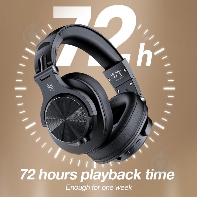 Bluetooth-гарнітура Oneodio Fusion (A70 Black) - фото 5