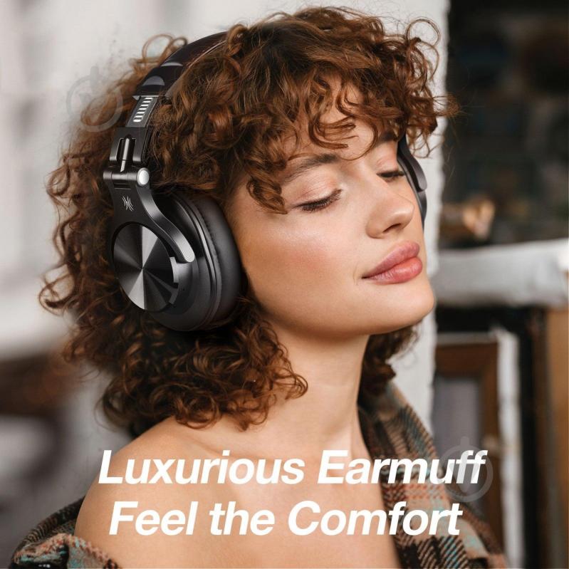 Bluetooth-гарнітура Oneodio Fusion (A70 Black) - фото 8