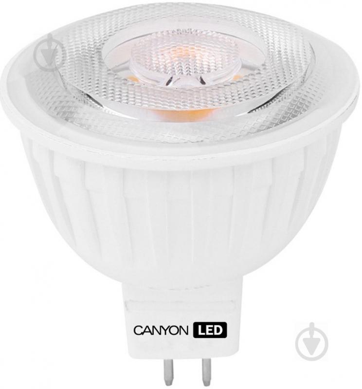 Лампа светодиодная Canyon LED 7,5 Вт MR16 GU5.3 12 В 2700 К MRGU5.3/7W12VW60 - фото 1