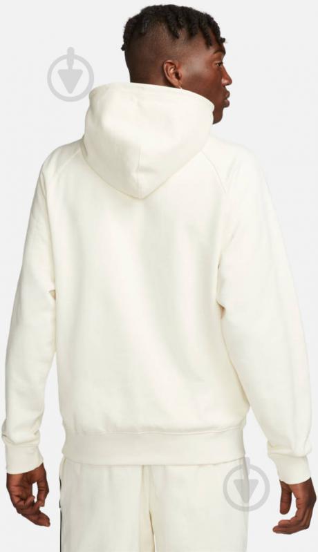 Джемпер Nike M NK SWOOSH FLC HZ HOODIE DX0566-113 р.L бежевий - фото 2