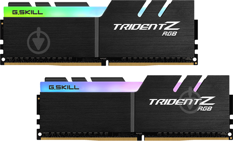 Оперативна пам'ять G.Skill DDR4 SDRAM 16 GB (2x8GB) 4600 MHz (F4-4600C18D-16GTZR) TridentZ RGB Black - фото 2