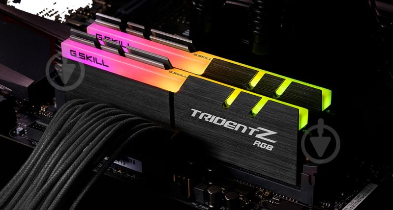 Оперативна пам'ять G.Skill DDR4 SDRAM 16 GB (2x8GB) 4600 MHz (F4-4600C18D-16GTZR) TridentZ RGB Black - фото 7