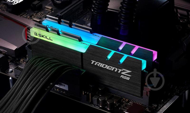 Оперативна пам'ять G.Skill DDR4 SDRAM 16 GB (2x8GB) 4600 MHz (F4-4600C18D-16GTZR) TridentZ RGB Black - фото 8