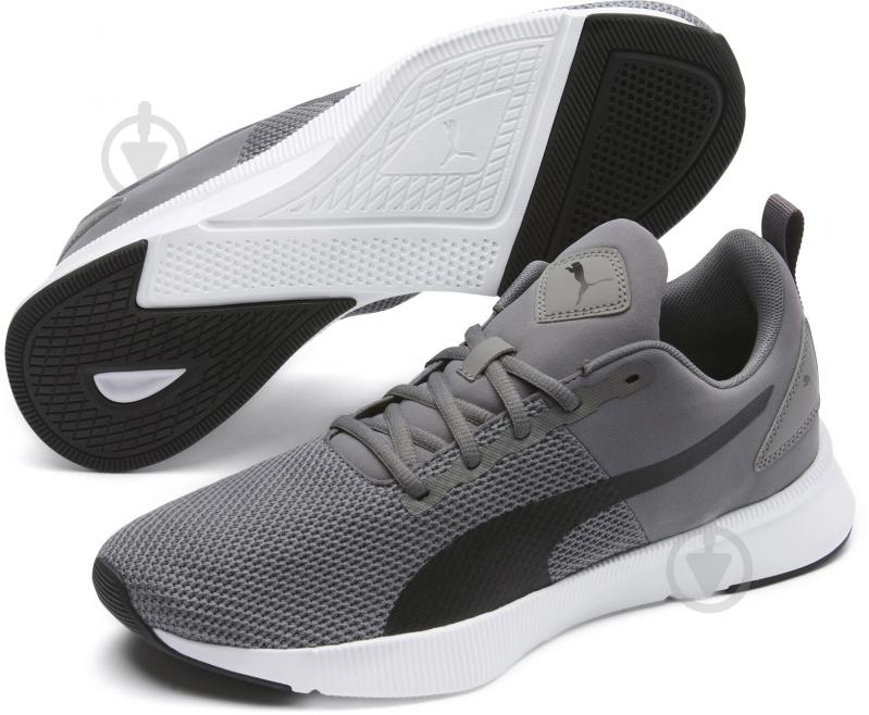 Кроссовки мужские демисезонные Puma FLYER RUNNER 19225703 р.39 серые - фото 3