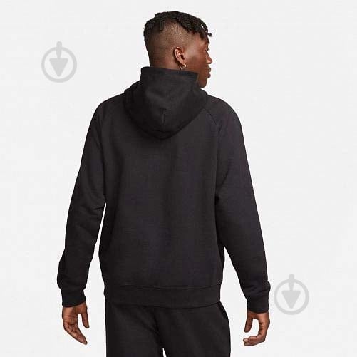 Джемпер Nike M NK SWOOSH FLC HZ HOODIE DX0566-013 р.L чорний - фото 2