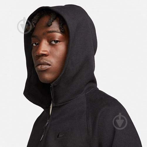 Джемпер Nike M NK SWOOSH FLC HZ HOODIE DX0566-013 р.L чорний - фото 5