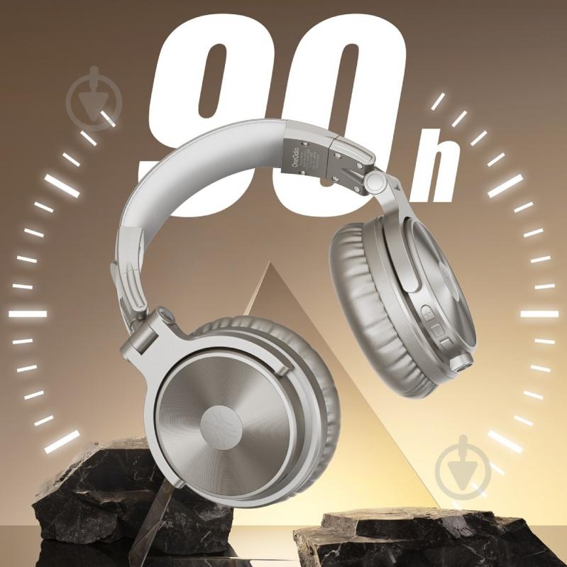Bluetooth-гарнитура Oneodio Studio (Pro C Silver) - фото 7 Bluetooth-гарнитура Oneodio Studio (Pro C Silver) - фото 7