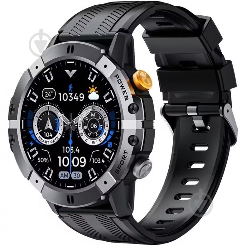 Смарт-годинник Oukitel BT15 SIlver (6941749851048) - фото 2