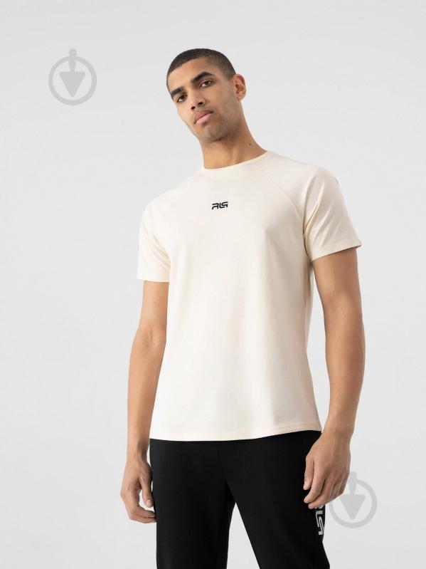 Футболка 4F RL9_TSHIRT RL9SS22TTSHM239-11S р.M белый - фото 1