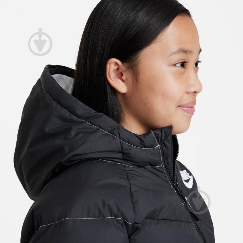 Куртка для девочек Nike DD7134-010 р.L черная - фото 3
