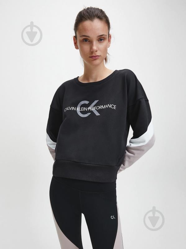 Джемпер Calvin Klein Performance PULLOVER 00GWS0W307-007 р. XS черный - фото 1