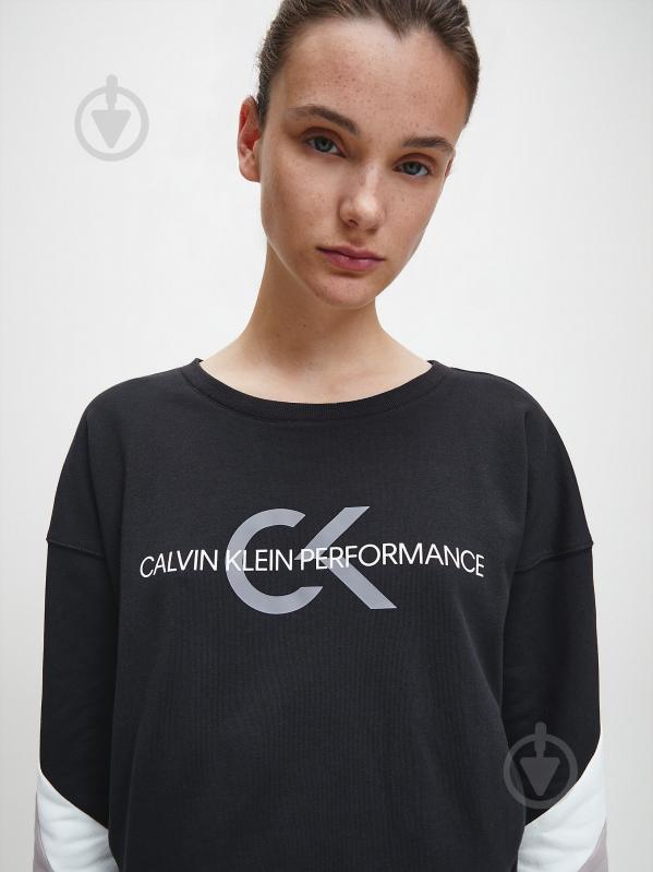 Джемпер Calvin Klein Performance PULLOVER 00GWS0W307-007 р. XS черный - фото 4