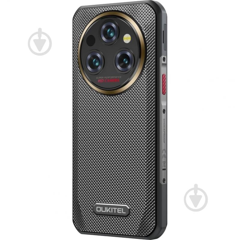 Смартфон Oukitel WP35 8/256GB black (WP35_BK) - фото 7