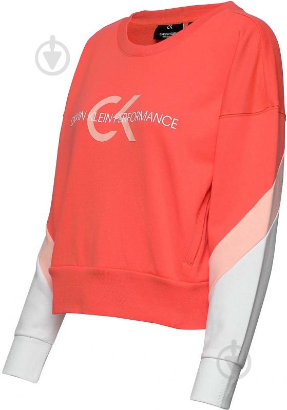 Джемпер Calvin Klein Performance PULLOVER 00GWS0W307-835 р. L коралловый - фото 3