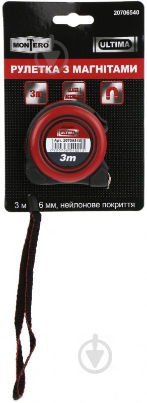 Рулетка Montero 3G45W 3 м x 16 мм - фото 3