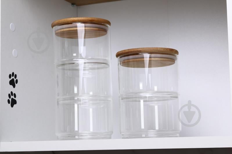 Ємність для зберігання Fiora Nueces подвійна 0,9 л прозорий - фото 7 Ємність для зберігання Fiora Nueces подвійна 0,9 л прозорий - фото 7