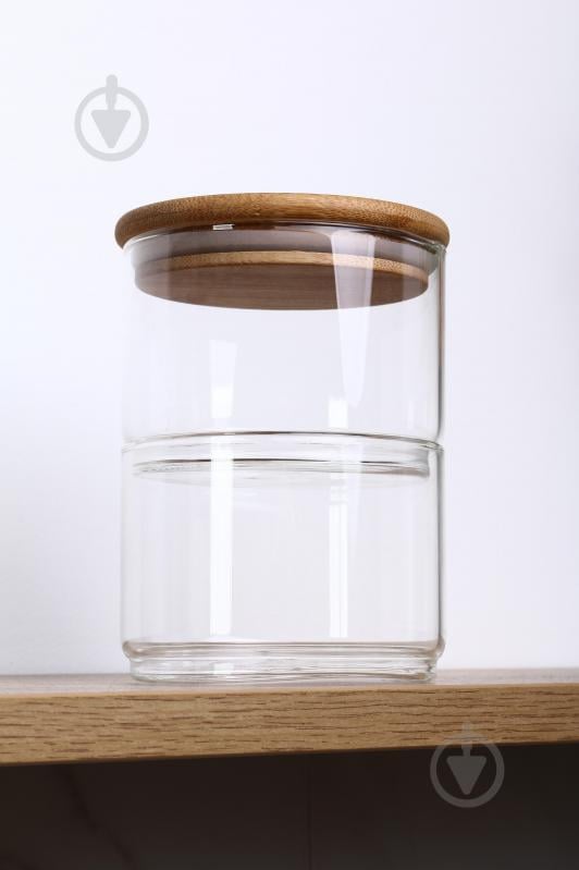 Ємність для зберігання Fiora Nueces подвійна 0,9 л прозорий - фото 6 Ємність для зберігання Fiora Nueces подвійна 0,9 л прозорий - фото 6