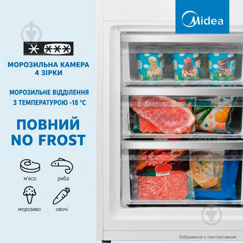 Холодильник Midea MDRB380FGE01A - фото 12