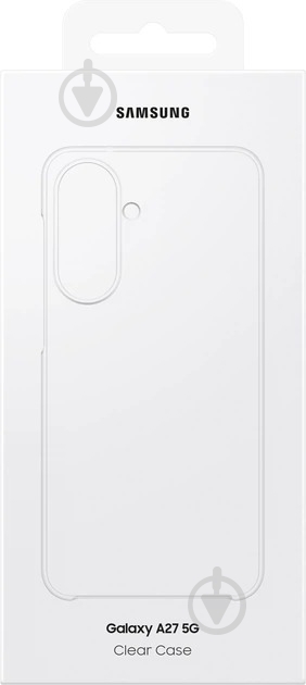 Чехол Samsung Clear Case для Galaxy A27 Transparent (EF-QA276CTEGWW) - фото 6