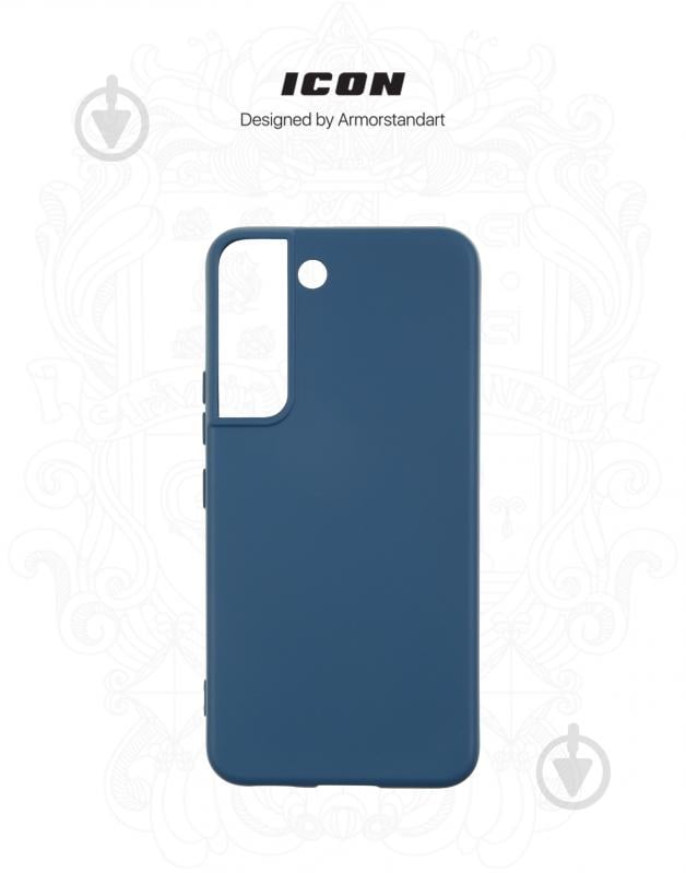 Панель Armorstandart ICON Case для Samsung S22 5G (SM-S901) Dark Blue (ARM62669) - фото 3