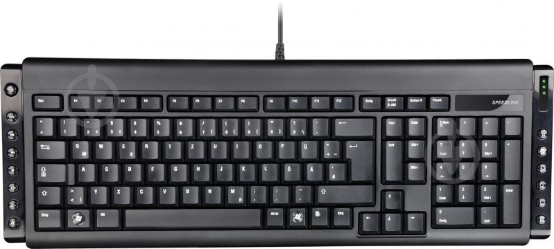 Клавиатура SPEEDLINK Meta USB Black (SL-6430-BK-RU) - фото 1