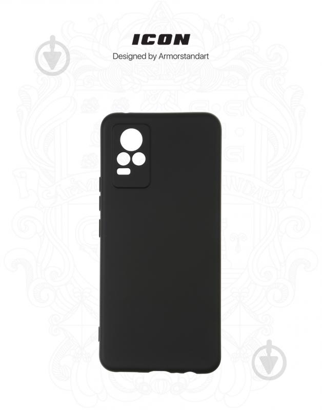 Панель Armorstandart ICON Case для Vivo V21e Black (ARM61437) чорний (ARM61437) - фото 3