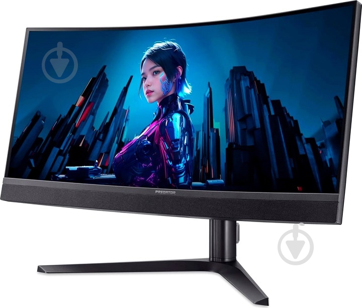 Монiтор TFT ACER 34" Predator X34V3bmiiphuzx (UM.CXXEE.301) WQHD MiniLED VA Curved 180Hz HDMI DP USB - фото 3