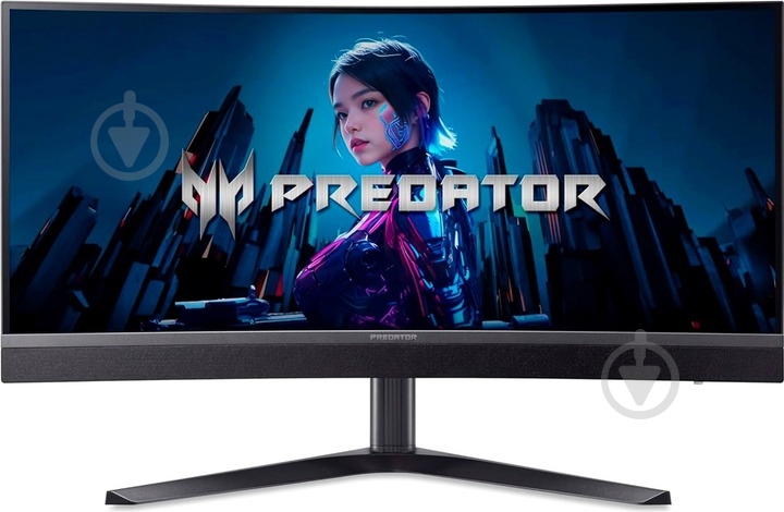 Монiтор TFT ACER 34" Predator X34V3bmiiphuzx (UM.CXXEE.301) WQHD MiniLED VA Curved 180Hz HDMI DP USB - фото 1 Монiтор TFT ACER 34" Predator X34V3bmiiphuzx (UM.CXXEE.301) WQHD MiniLED VA Curved 180Hz HDMI DP USB - фото 1
