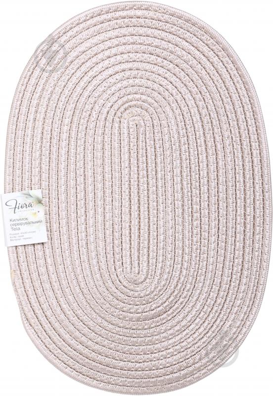 Коврик для сервировки Fiora Tela 45х30 см бежевый - фото 3