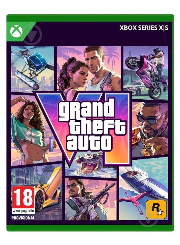 Игра Xbox Series X Grand Theft Auto VI - фото 1 Игра Xbox Series X Grand Theft Auto VI - фото 1