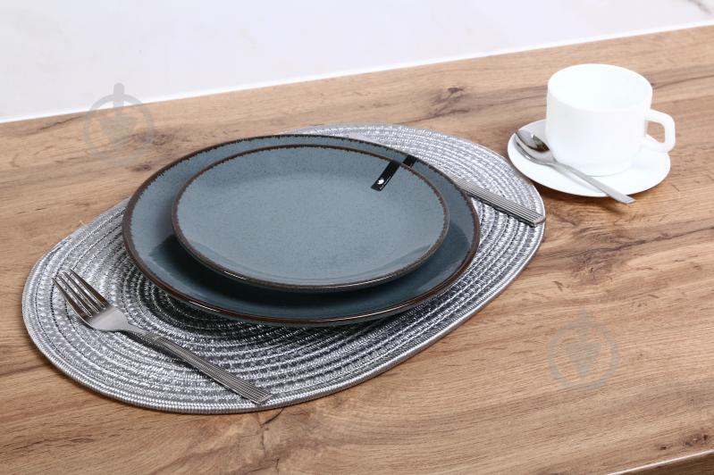 Килимок для сервірування Fiora Tela 45х30 см сірий - фото 7 Килимок для сервірування Fiora Tela 45х30 см сірий - фото 7