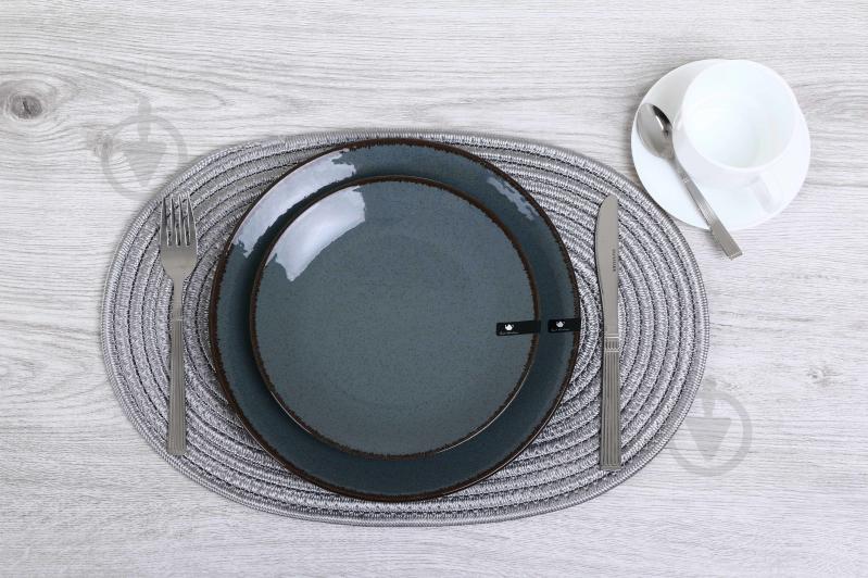 Килимок для сервірування Fiora Tela 45х30 см сірий - фото 6 Килимок для сервірування Fiora Tela 45х30 см сірий - фото 6