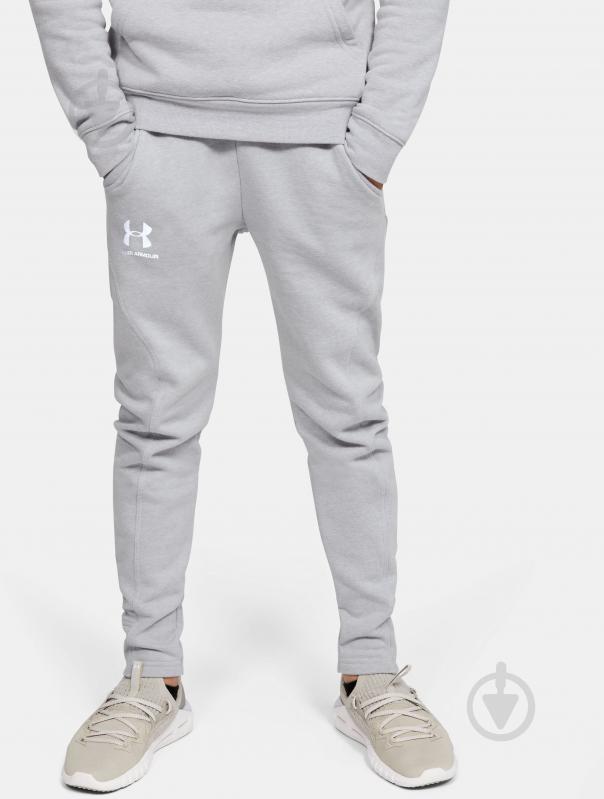 Брюки Under Armour Rival Solid Jogger 1348489-011 р. S серый - фото 3 Брюки Under Armour Rival Solid Jogger 1348489-011 р. S серый - фото 3