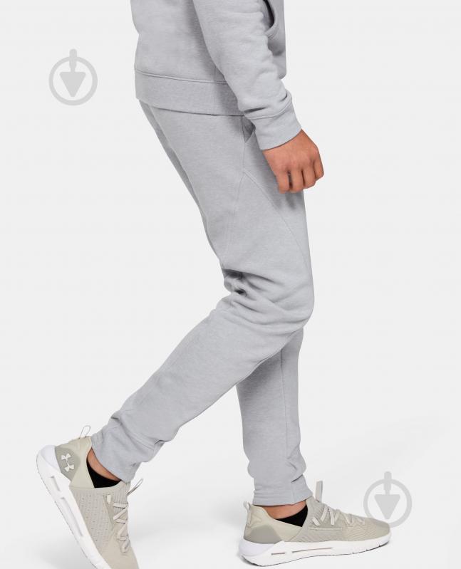 Брюки Under Armour Rival Solid Jogger 1348489-011 р. S серый - фото 5 Брюки Under Armour Rival Solid Jogger 1348489-011 р. S серый - фото 5