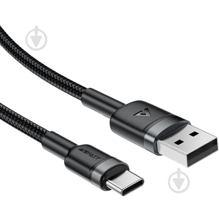 USB-кабель Acefast C22-04 1,2 м черный (6974316285144) - фото 2