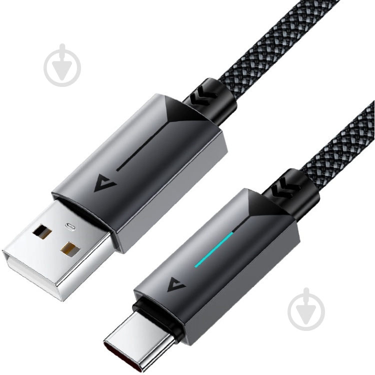 USB-кабель Acefast C19-04 1,2 м черный (6974316284482) - фото 1