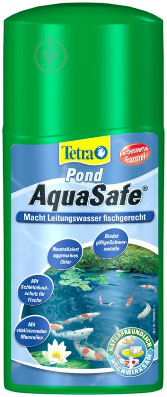 Препарат Tetra Pond Aqua Safe для подготовки воды для пруда 250 мл - фото 1