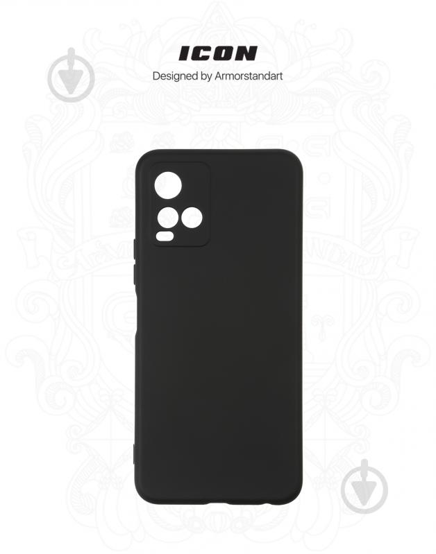 Панель Armorstandart ICON Case для Vivo Y21 Black (ARM61434) Vivo Y21 черный (ARM61434) - фото 3